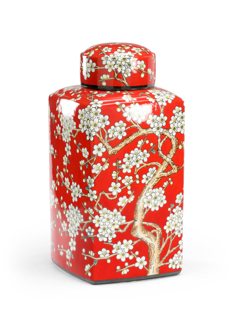 Bough Canister - Red - Trellis Home