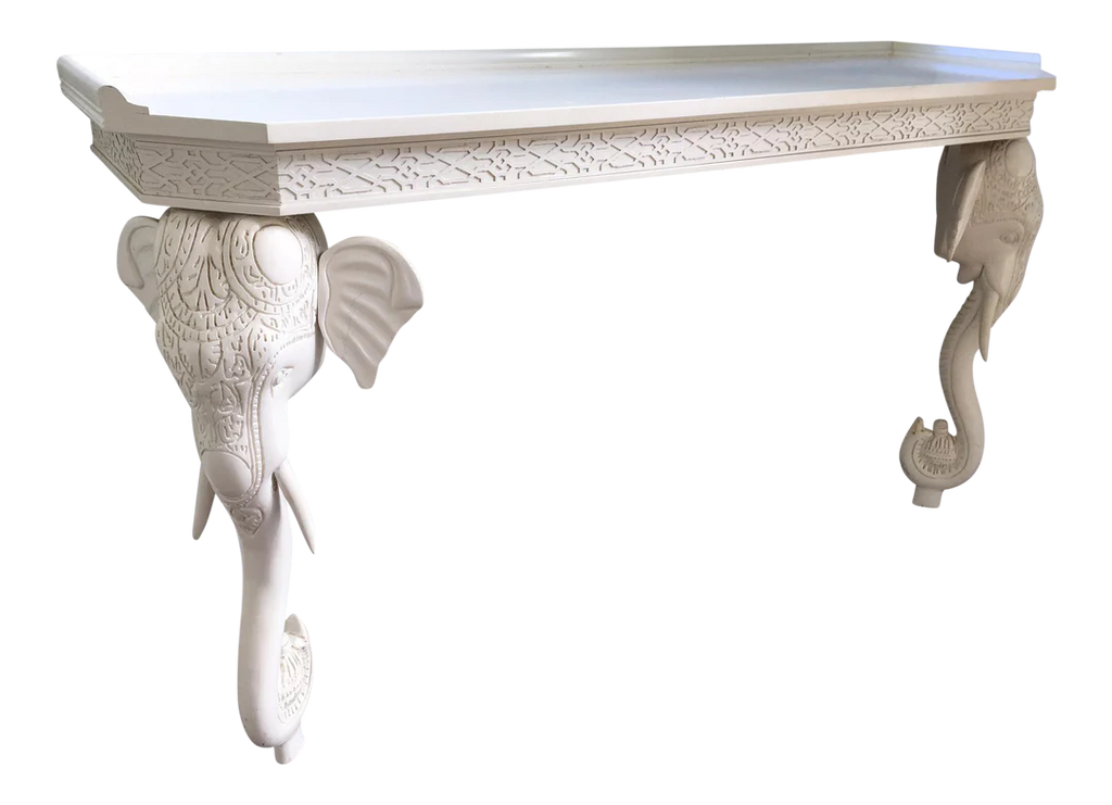 Elephant console store table