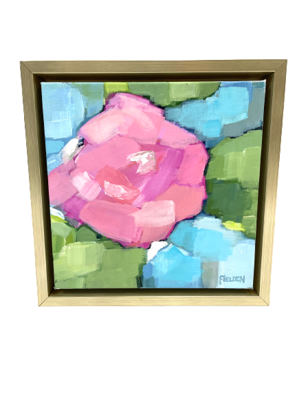 Mini Floral Abstract  II 10x10