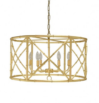 ZIA Pendant by Worlds Away (Navy or White) - Trellis Home