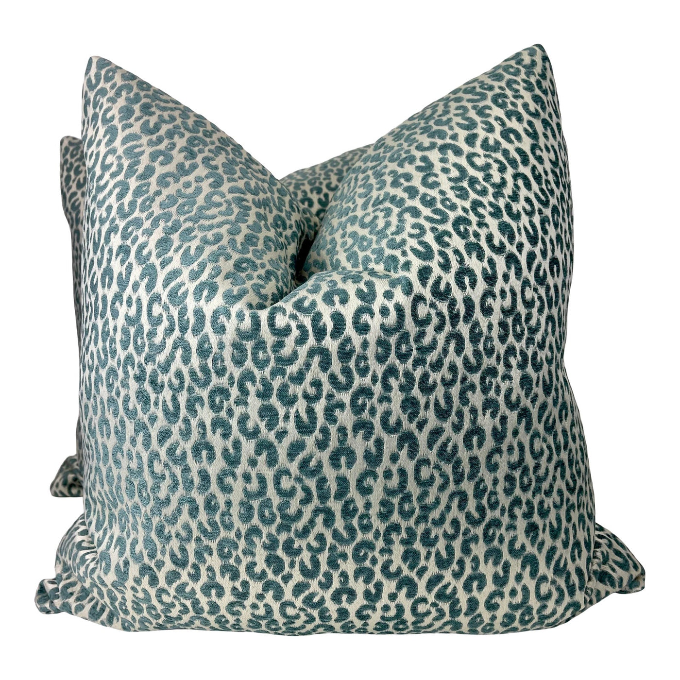 Cheetah Velvet Pillow - Trellis Home